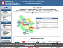 Tablet Screenshot of hamburg-adressbuch.de